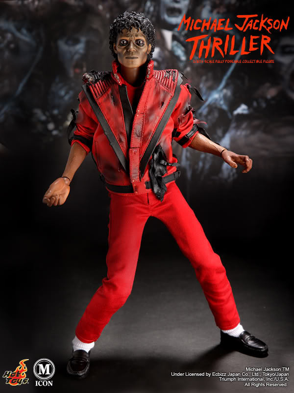 MJ Action Figures : michael jackson thriller figurine