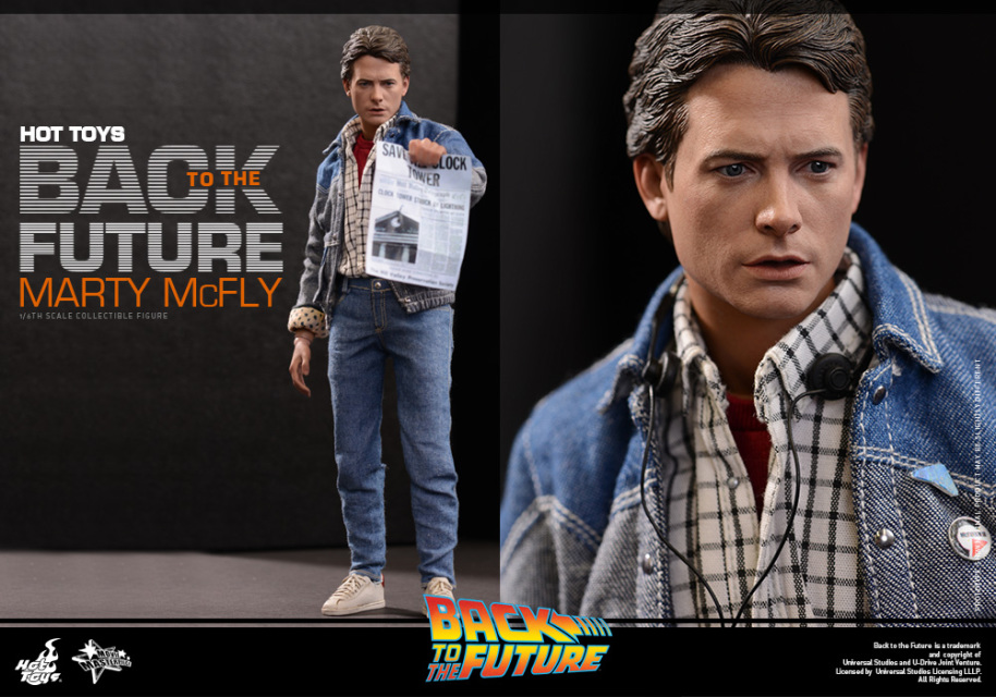 marty mcfly checkered shirt