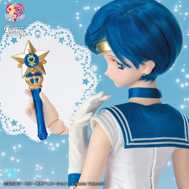 新作入荷安いDollfie Dream Sister セーラーマーキュリー (Sailor Mercury) ドルフィー　ドリーム　ドール セーラームーン 本体