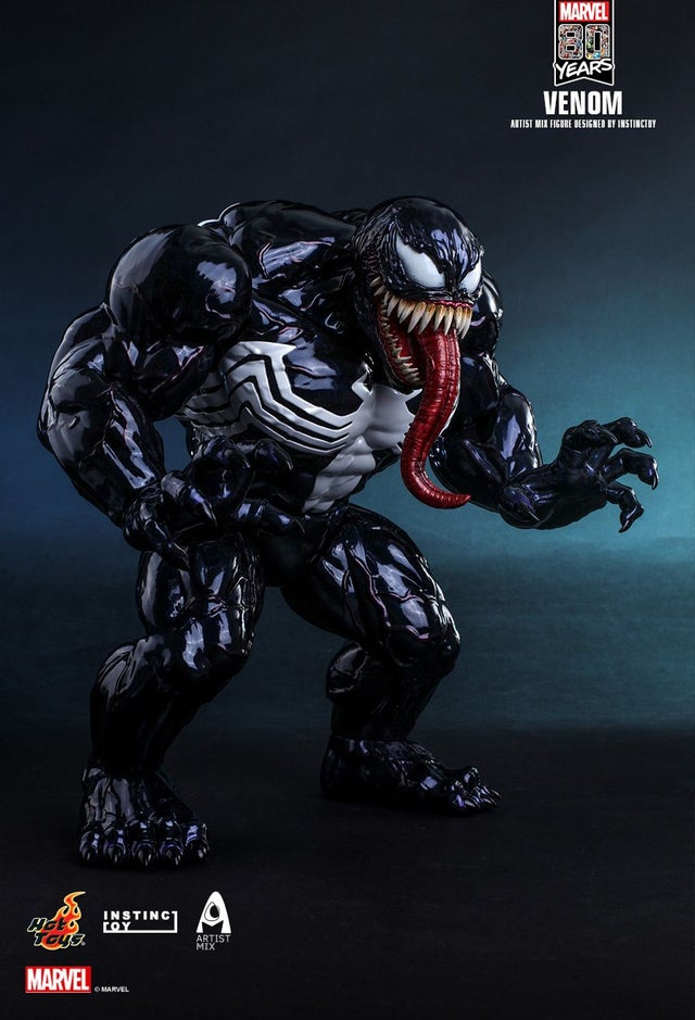 Marvel Comics 80th Anniversary – Venom Artist Mix Figure Designed