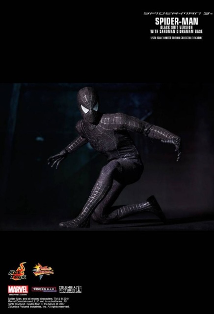 black spiderman toys ebay