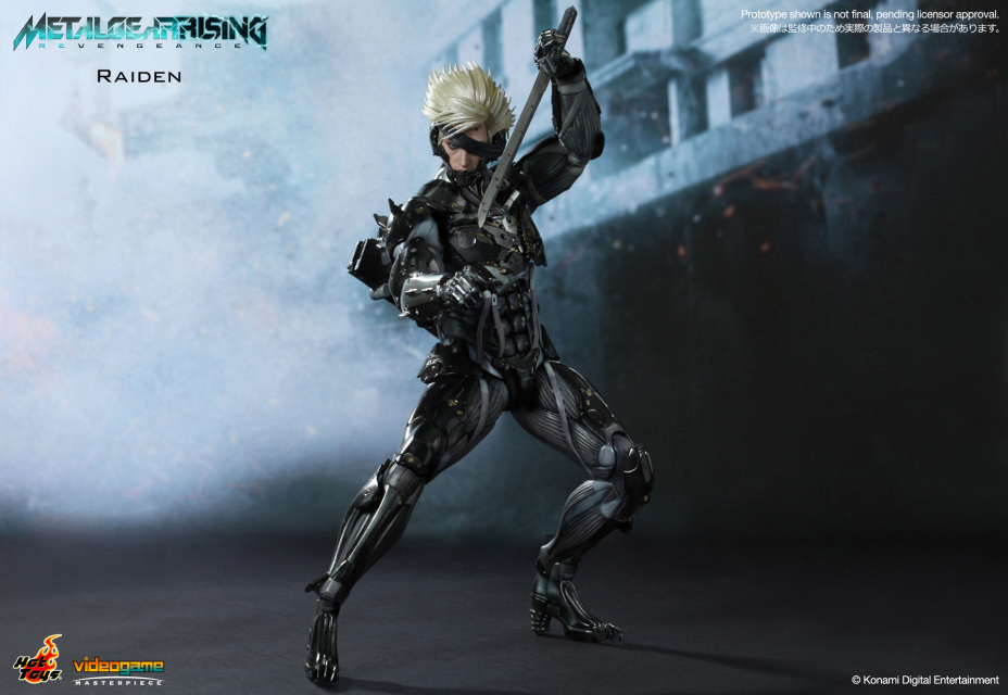  Hot Toys 1:6 Scale Raiden Metal Gear Rising Figure : Toys &  Games