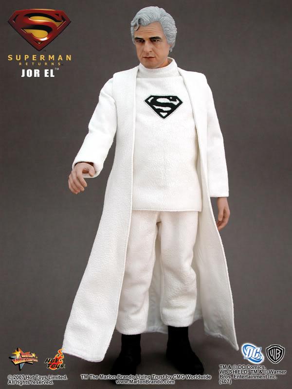 The Jor-El costume, worn by Marlon Brando who played the father