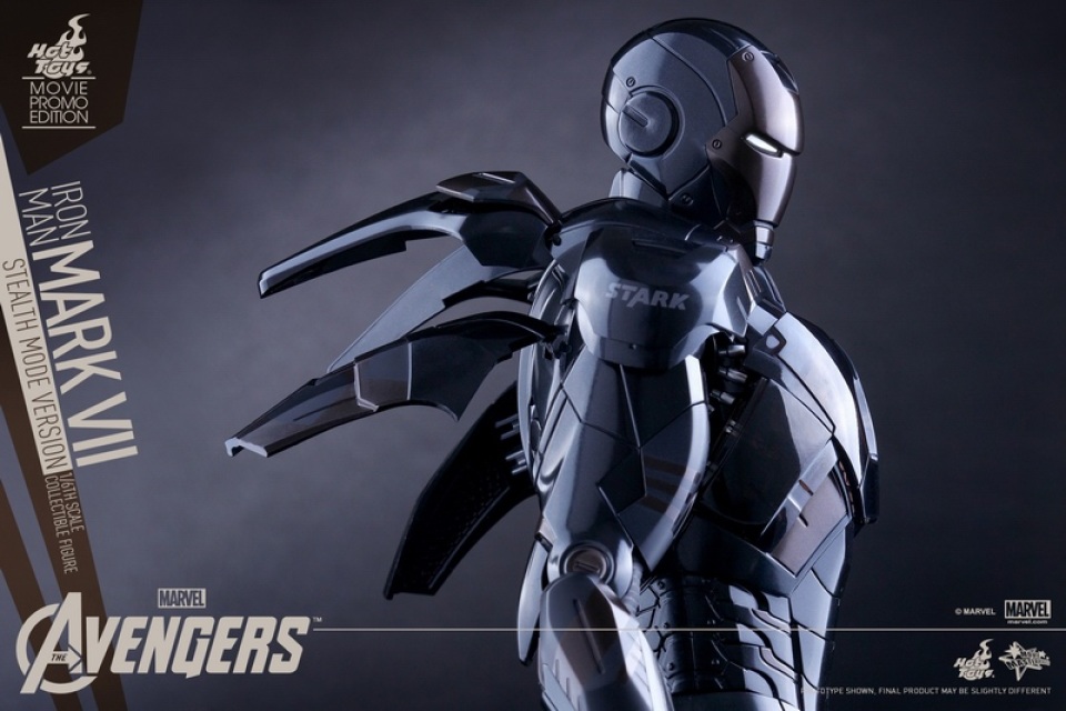 1/6 HOT TOYS MMS282 AVENGERS IRON MAN MARK VII STEALTH MODE VER ACTION  FIGURE 4897011176413