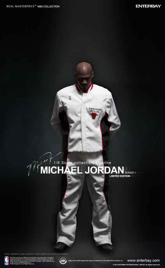 Generic 1/6 Michael Jordan Bulls Jersey Suit 45# for Enterbay Body