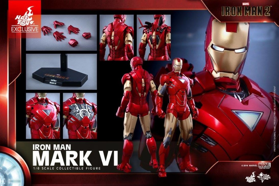 mark 6 iron man hot toys