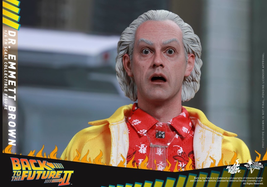 Hot Toys: Back to the Future Part II – Dr. Emmett Brown