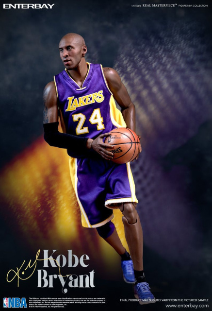 Enterbay RM-1055: NBA - Michael Jordan Series 2 #23 Black Jersey 8th  Anniversary Edition