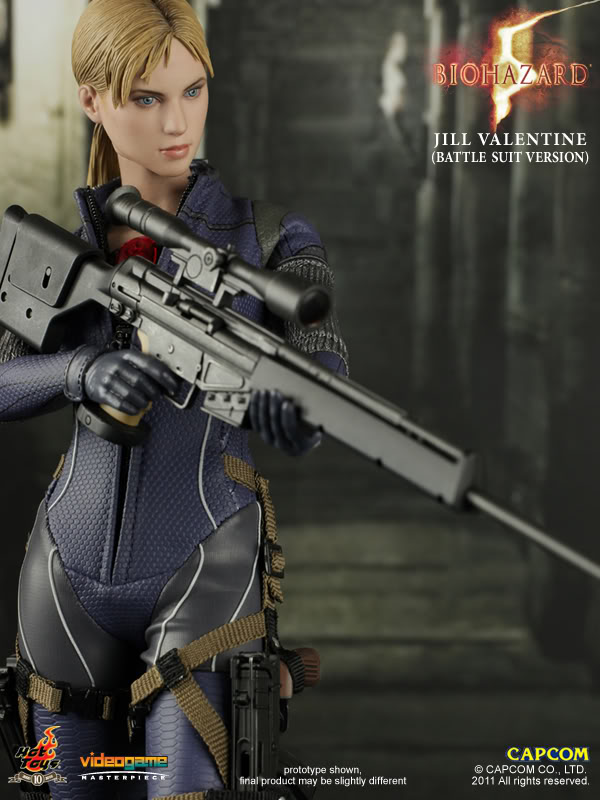 Hot Toys: Resident Evil 5 - Jill Valentine Battle Suit Version